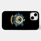 Eye Tree Moon Art Case-Mate iPhone Hülle (Rückseite (Horizontal))