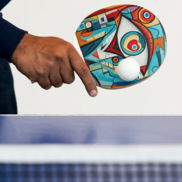 Eye Valentine Liebe Kunst, Dichtung und Musik Tischtennis Schläger