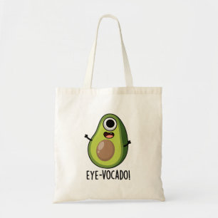 Eye-vocado Funny Avocado Pun Tragetasche