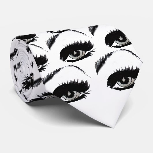 Eye Watcher_ Krawatte (Gerollt)