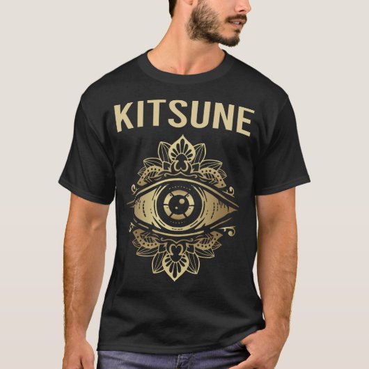 Eye Watching Kitsune T-Shirt (Vorderseite)