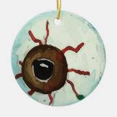 Eyeball 2 keramik ornament (Vorne)