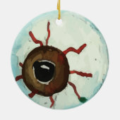 Eyeball 2 keramik ornament (Hinten)