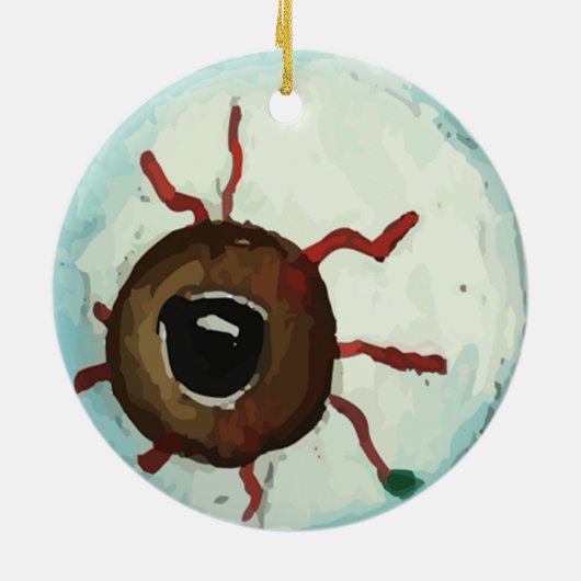 Eyeball 2 keramik ornament (Hinten)