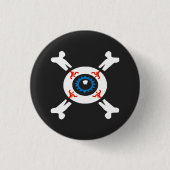 Eyeball-and-Crossbones Button (Vorderseite)