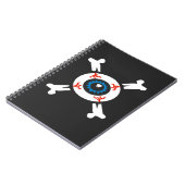 Eyeball-and-Crossbones Notizblock (Linke Seite)