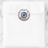 Eyeball (anpassbar) - Aufkleber (Tasche)