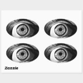 Eyeball Beängstigend Halloween Stickers (Blatt)