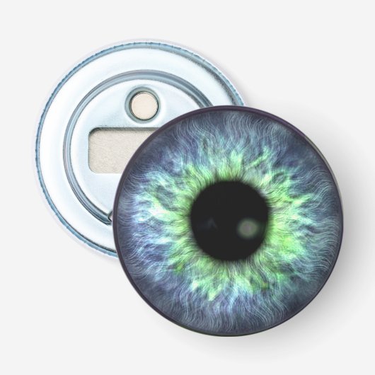 Eyeball Blue Green Gift Hübsch Flaschenöffner (Vorderseite)