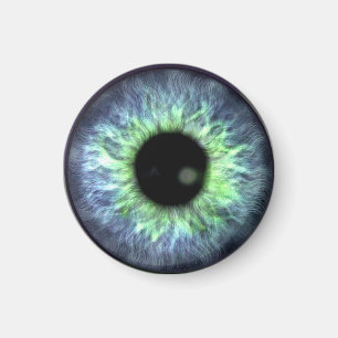 Eyeball Blue Green Gift Hübsch Magnet