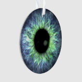 Eyeball Blue Green Gift Hübsch Ornament (Vorderseite)