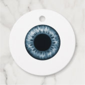 Eyeball Blue Iris Halloween vielen Dank Geschenkanhänger (Vorderseite)
