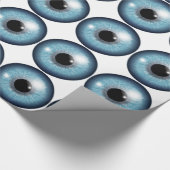 Eyeball-Design Geschenkpapier (Ecke)