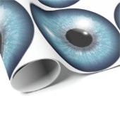 Eyeball-Design Geschenkpapier (Rolleneckpunkt)