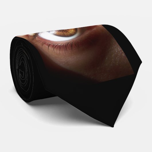 Eyeball Krawatte (Gerollt)