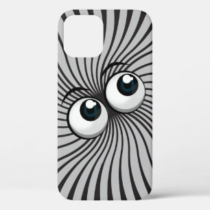 Eyeball Mania auf grau Case-Mate iPhone Hülle
