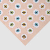 Eyeball Pattern Creepy Bloodshot Halloween Augen Seidenpapier (Ausschnitt)