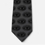 Eyeball Pattern | Neck Tie | Kohle und Schwarz Krawatte<br><div class="desc">Kohle und schwarze Augapultur Krawatte. Die letzte Touch zu Ihrem Herren des Manors,  Dracula vampire,  Jeckyll & Hyde Dampfpunk Halloween Kostüm/Cosplay. Geschmackvoll morbid.</div>