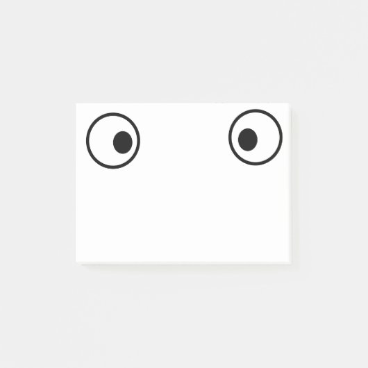 EYEBALL Post-it-Notizen Post-it Klebezettel (Vorderseite)