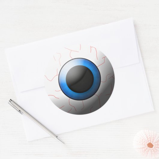 Eyeball Sticker Halloween Deco (Umschlag)