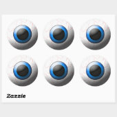 Eyeball Sticker Halloween Deco (Blatt)