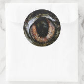 Eyeball-Sticker Runder Aufkleber (Tasche)