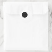 Eyeball-Sticker Runder Aufkleber (Tasche)