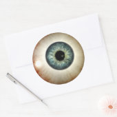 Eyeball-Sticker Runder Aufkleber (Umschlag)