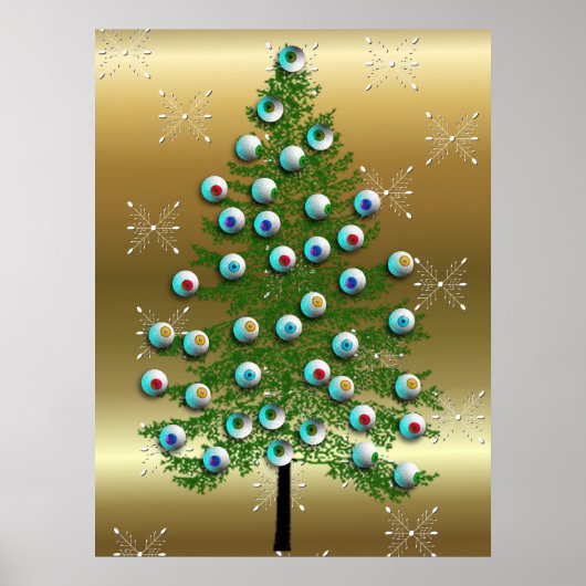 Eyeball Tree Poster (Vorne)
