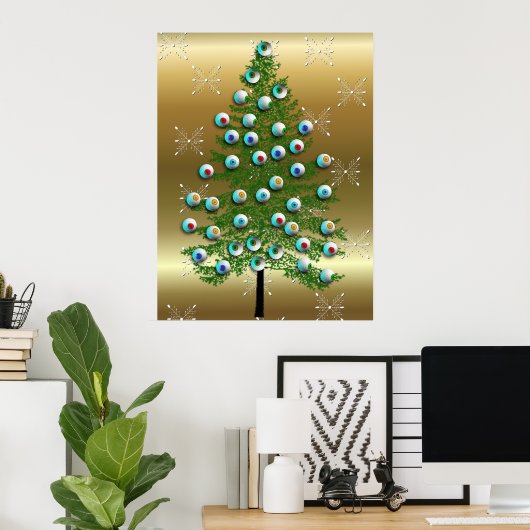 Eyeball Tree Poster (Heimbüro)