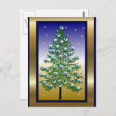 Eyeball Tree Postkarte (Vorne/Hinten)