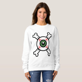 Eyeball und Crossbones (helle Hintergründe) Sweats Sweatshirt