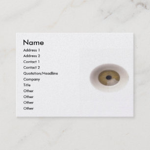Eyeballs Business Card Visitenkarte