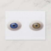 Eyeballs Business Card Visitenkarte (Rückseite)