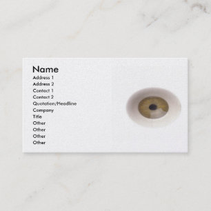 Eyeballs Business Card Visitenkarte