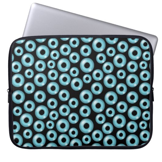 Eyeballs Laptopschutzhülle (Vorderseite)