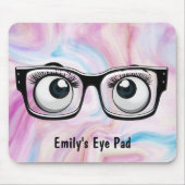 Eyeballs mit Eyeglasses Mouse Pad Mousepad (Vorne)