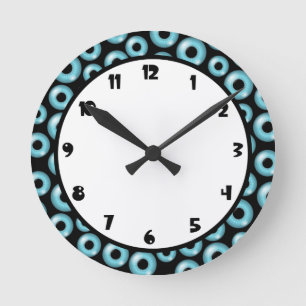 Eyeballs Runde Wanduhr