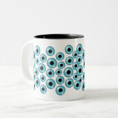 Eyeballs Zweifarbige Tasse (Vorderseite Links)