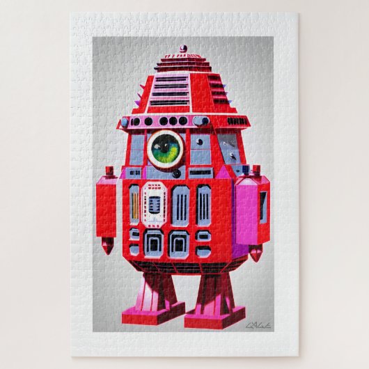 Eyebotics Ken Gage Sci-Fi Puzzle (Vertikal)