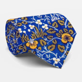 Eyebright Pattern, William Morris Neck Tie Krawatte (Gerollt)