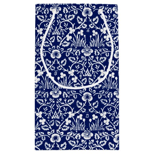 Eyebright Pattern, William Morris Small Geschenkta Kleine Geschenktüte (Rückseite)