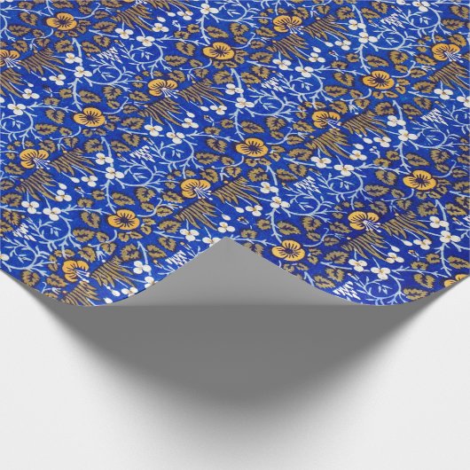 Eyebright Pattern, William Morris Wrapping Paper Geschenkpapier (Ecke)