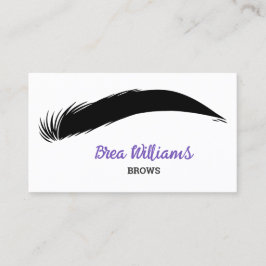Eyebrow Brows Microblading Visitenkarte