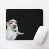 Eyebrow Dog Meme Mouse Pad Mousepad (Mit Mouse)