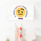 Eyebrow Sass: A Raised Eyebrow Works Wonders Banner (Insitu)