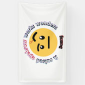 Eyebrow Sass: A Raised Eyebrow Works Wonders Banner (Vertikal)