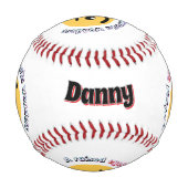 Eyebrow Sass: A Raised Eyebrow Works Wonders Baseball (Rückseite)