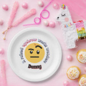 Eyebrow Sass: A Raised Eyebrow Works Wonders Pappteller (Party)