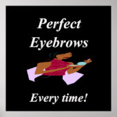 Eyebrows Poster Matte (Vorne)